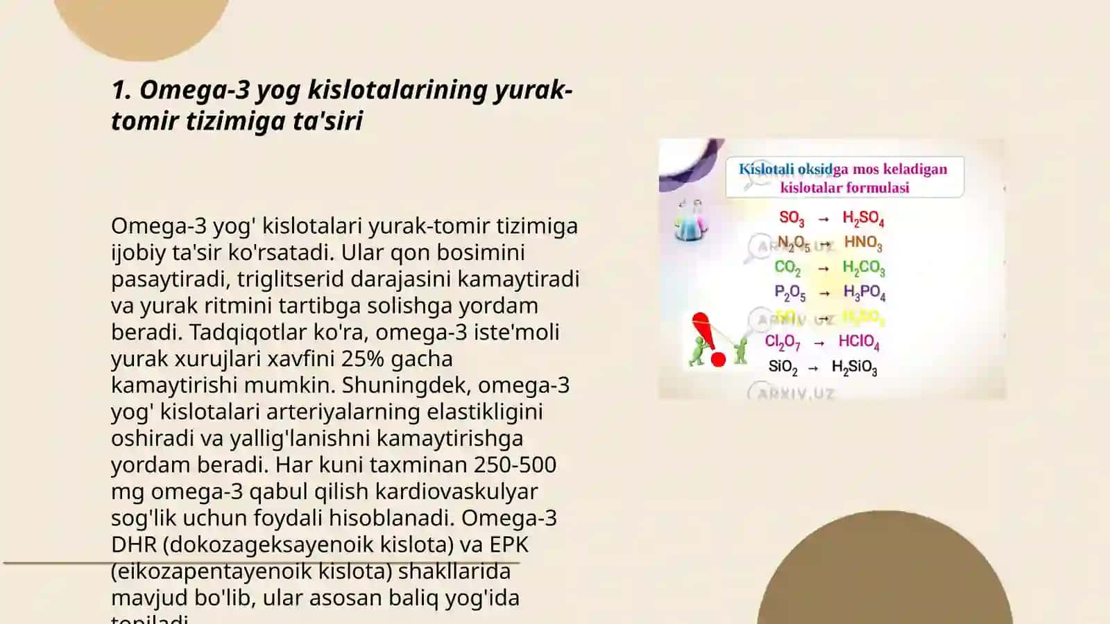 Omega-3,6,9 yog kislotalarning organizmga taʼsiri 3