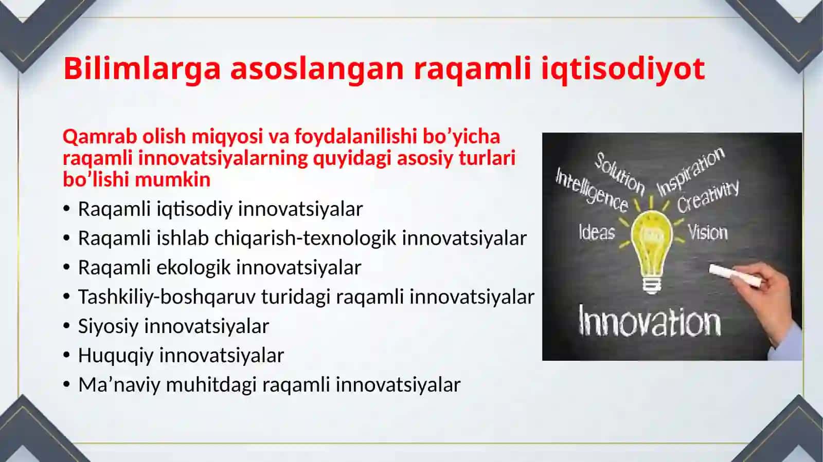 RAQAMLI IQTISODIYOTDA INNOVATSIYA 3