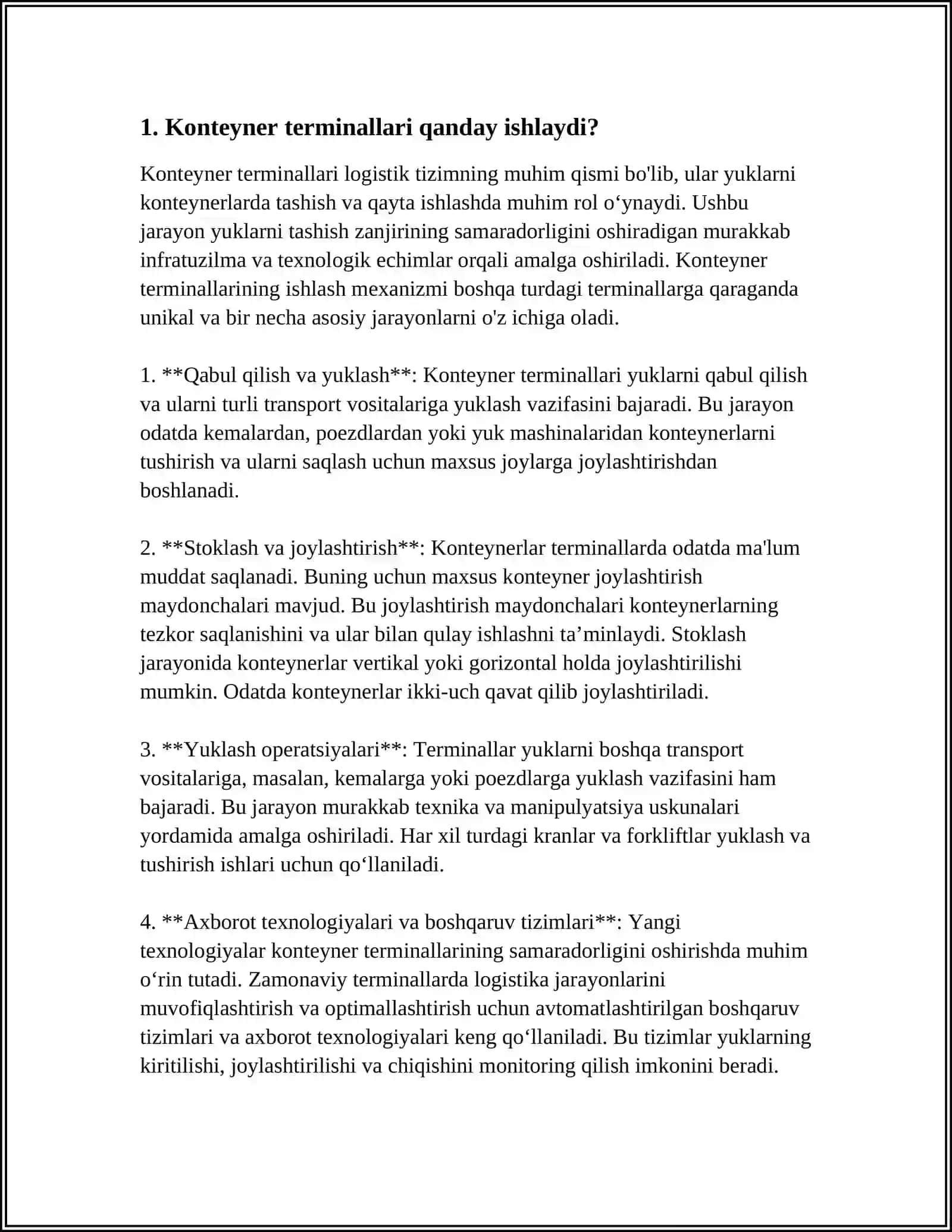 KONTENIR TERMINLARI 3