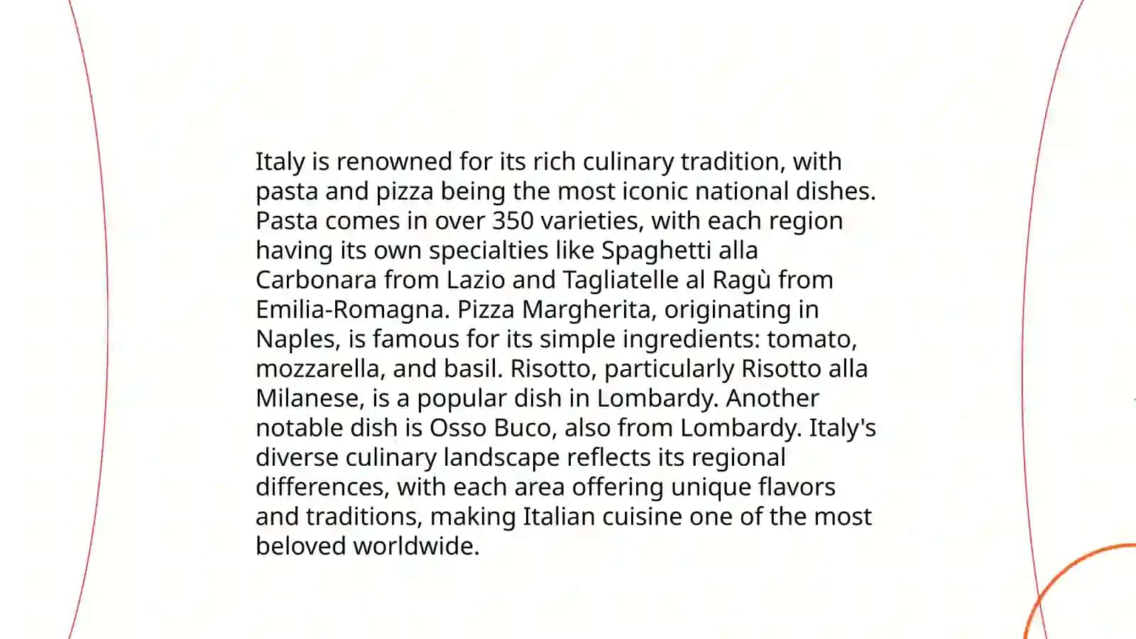 National Dishes of Italy 3