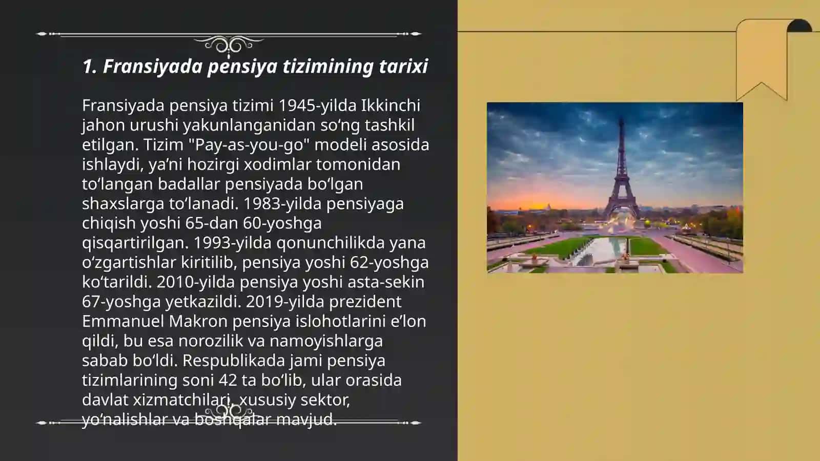 Fransiya pensiya tizimi 3