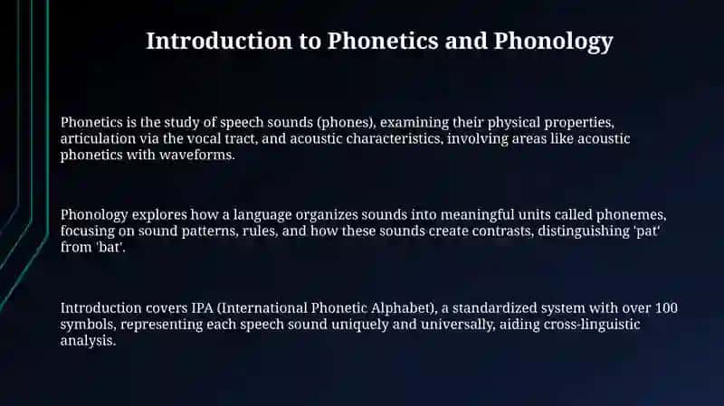 Fundamentals of Phonology 3