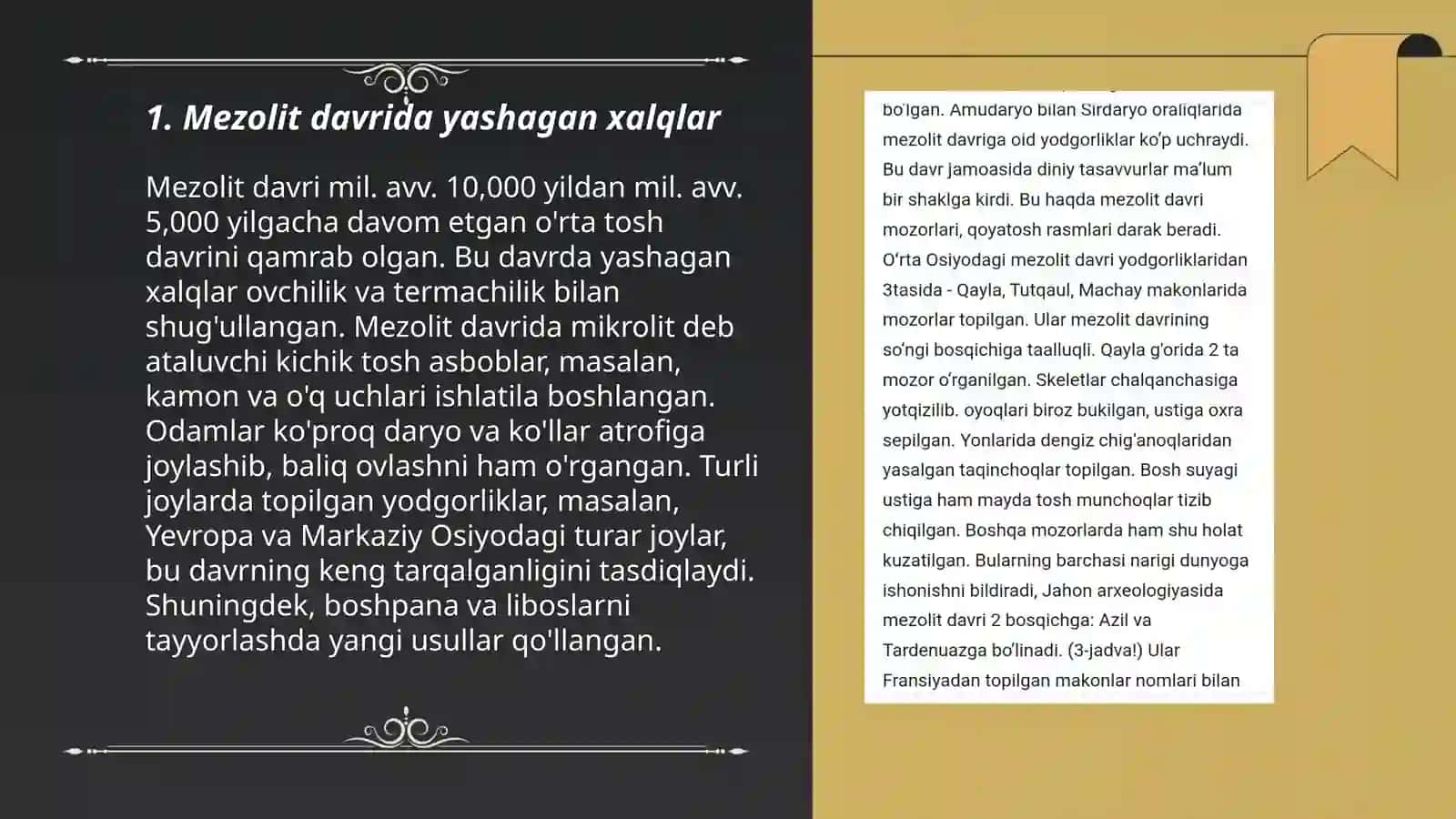 Mezolit davri yodgorliklari 3