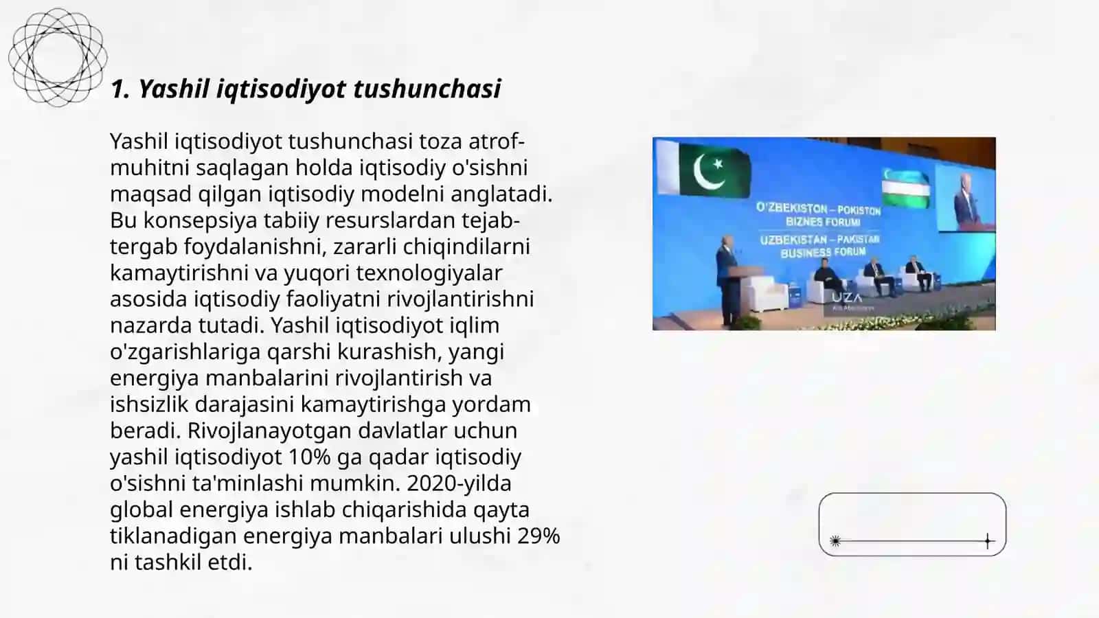 Yashil iqtisodiyot tushunchasi 3