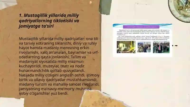 Oʻzbekistondagi maʼnaviy va madaniy taraqqiyot 3