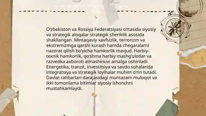 O‘zbekiston Respublikasining Xalqaro Xavfsizlik Siyosati 3
