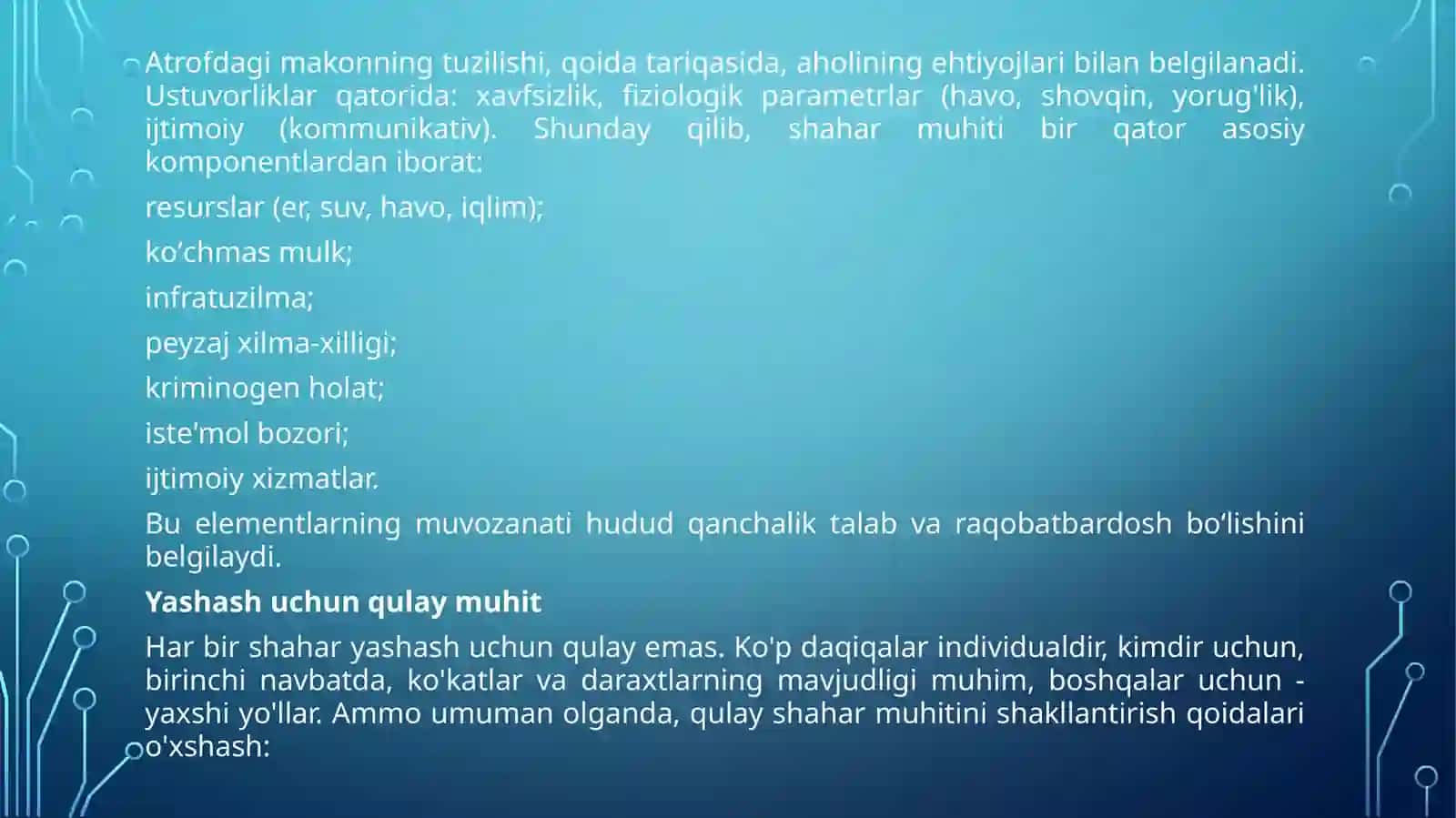 Shahar muhitiga gigiyenik ta’rif 3