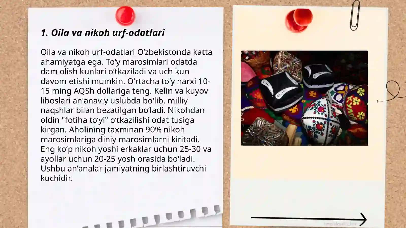O'zbekistonda Milliy Qadriyatlar, Urf-Odatlar va An'analar 3