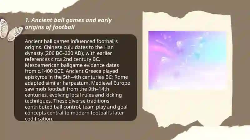 A brief history of football 3
