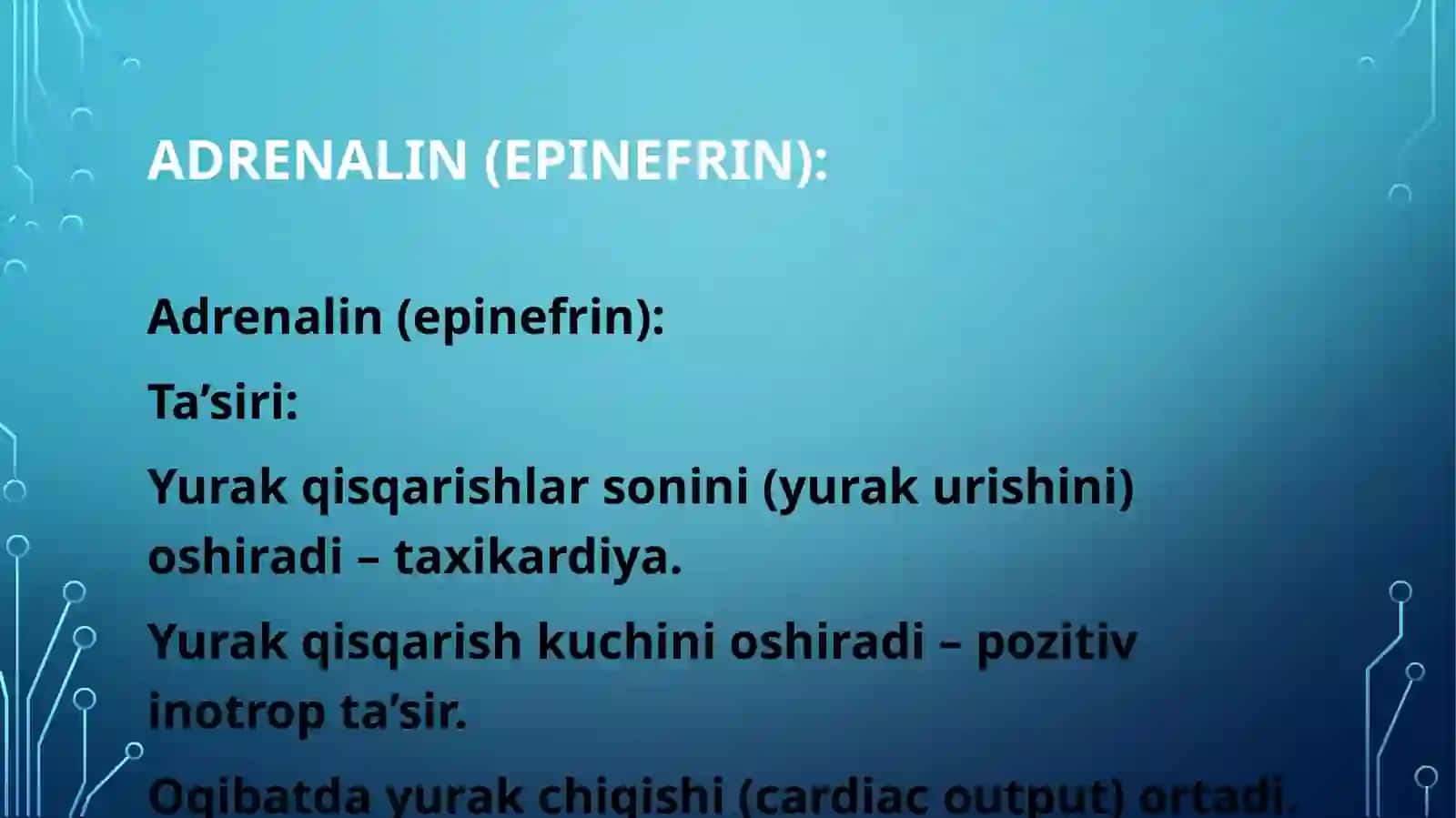 Adrenalin (Epinefrin) 3