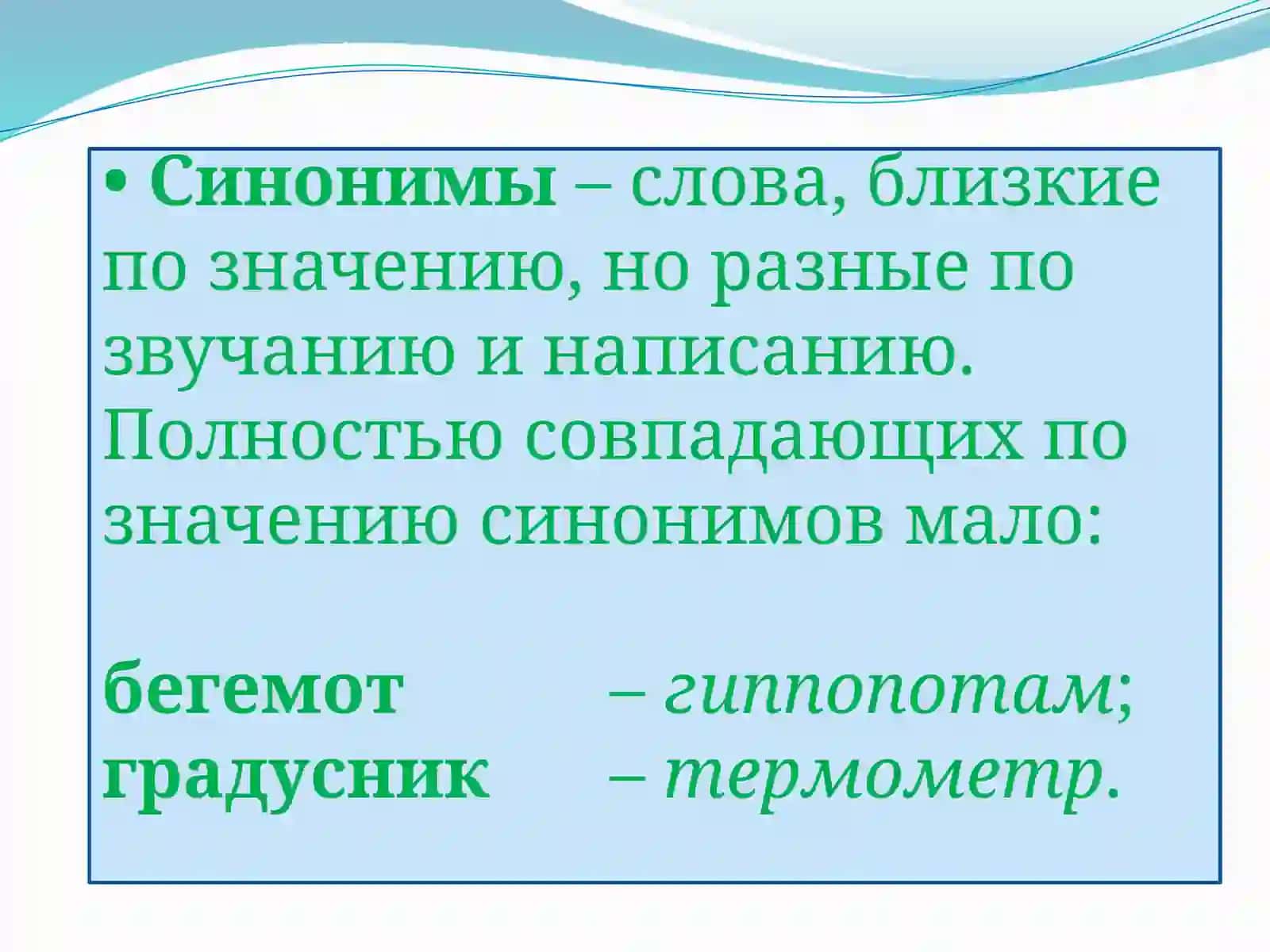 Синонимы, антонимы, омонимы, паронимы 3
