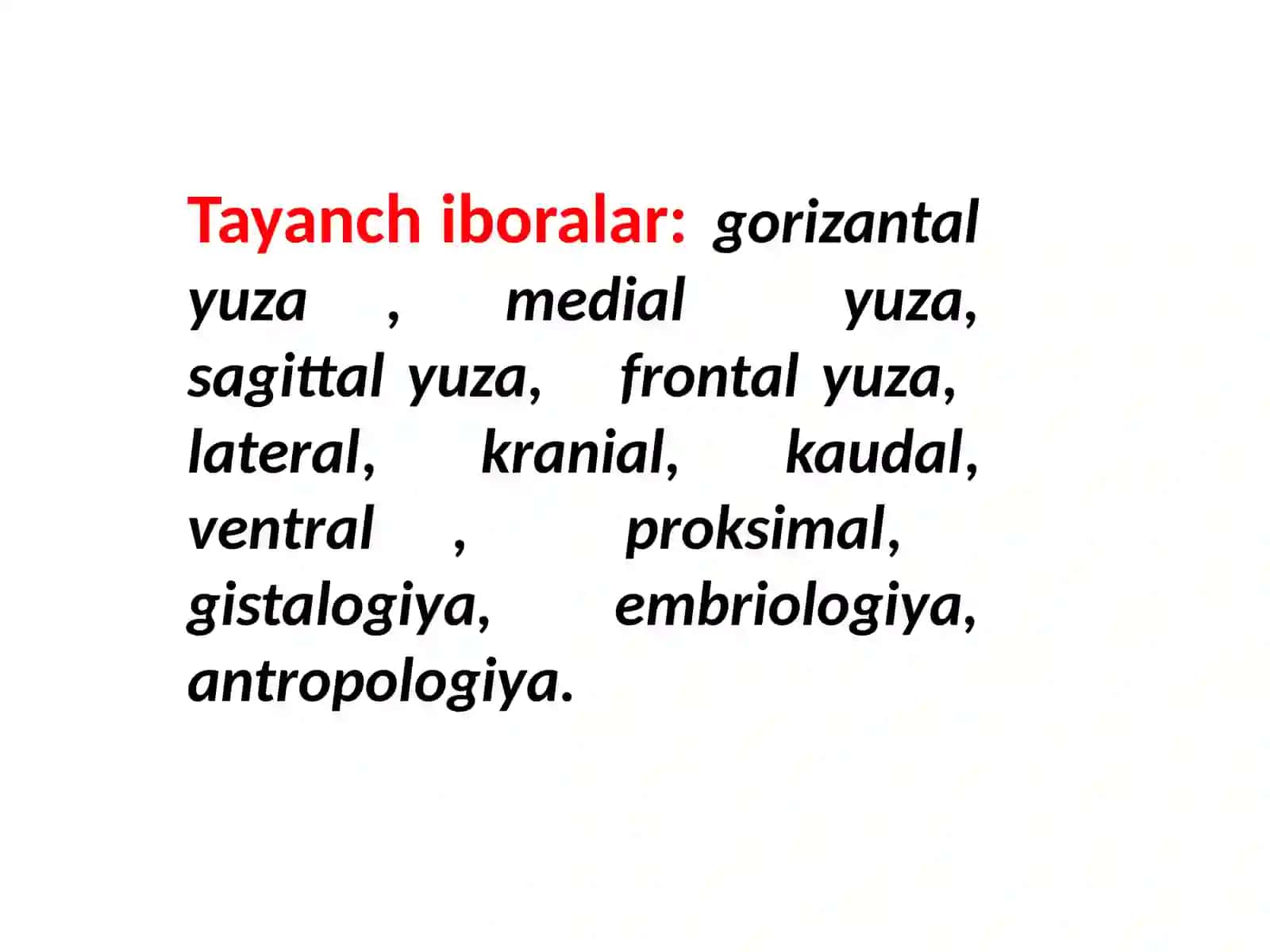 ANATOMIYAGA FANIGA KIRISH 3