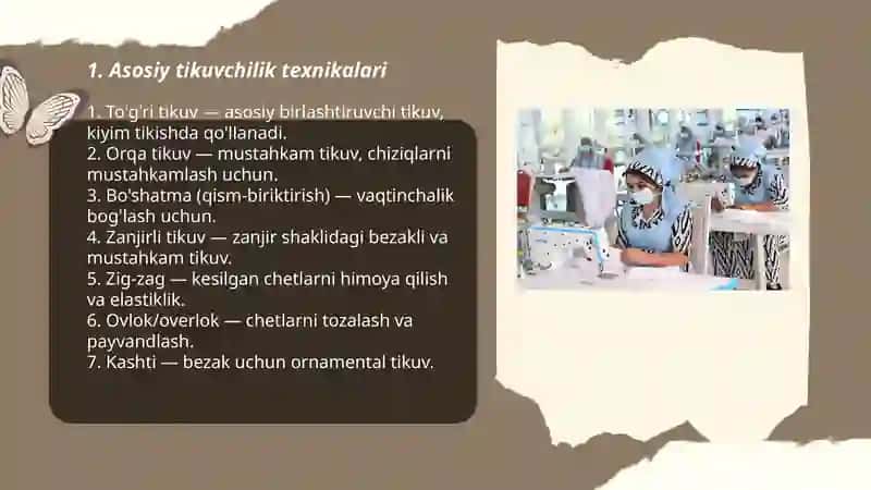Tikuvchilik va Dezaynirlik 3