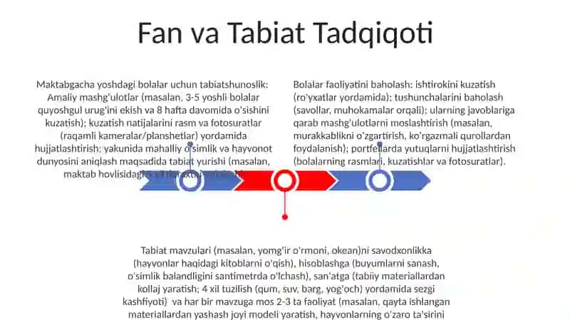 Tabiatshunoslik Mashg'ulotlari 3