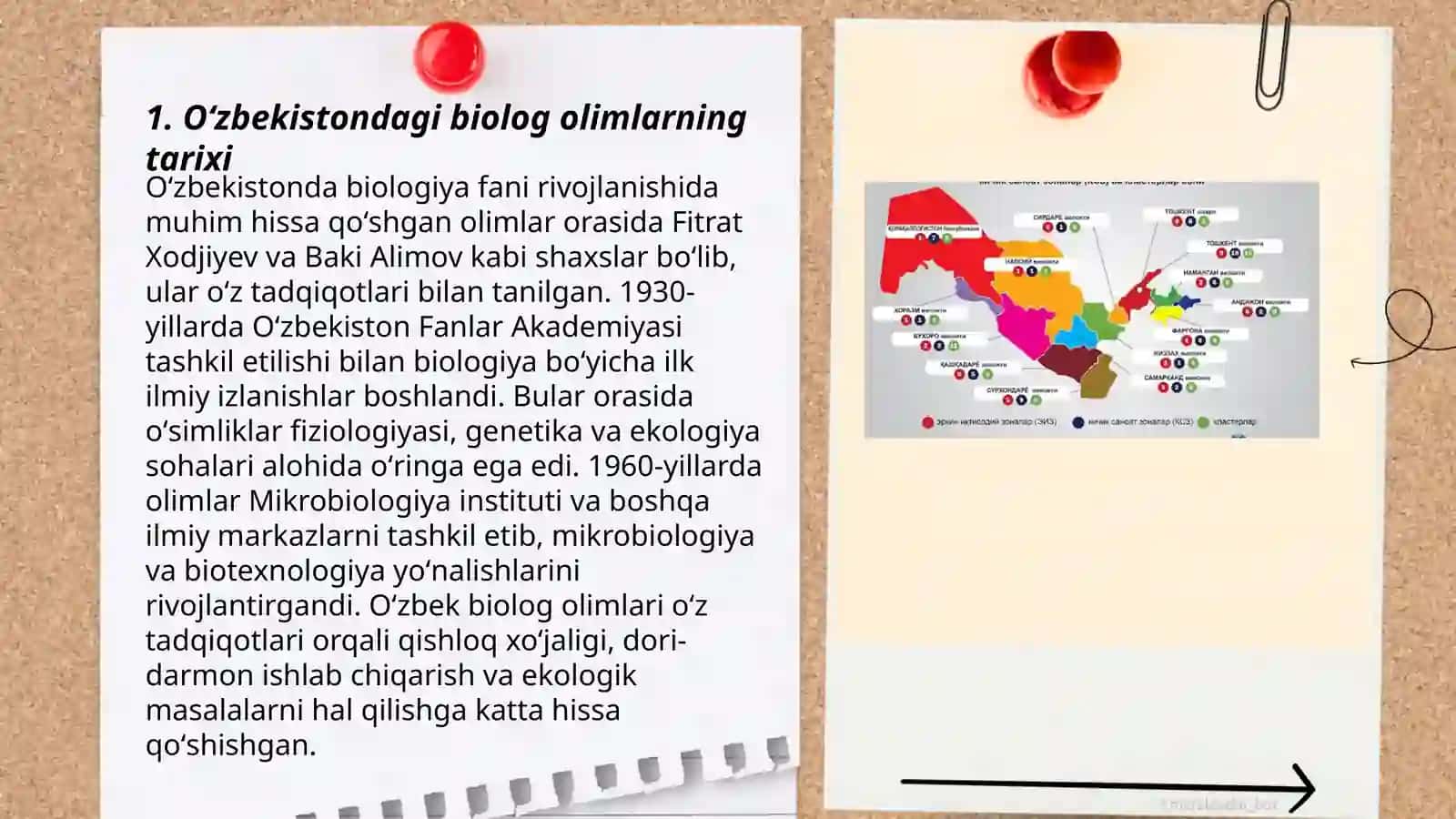Oʻzbekistonning Biolog olimlari Dunyo miqiyosida 3