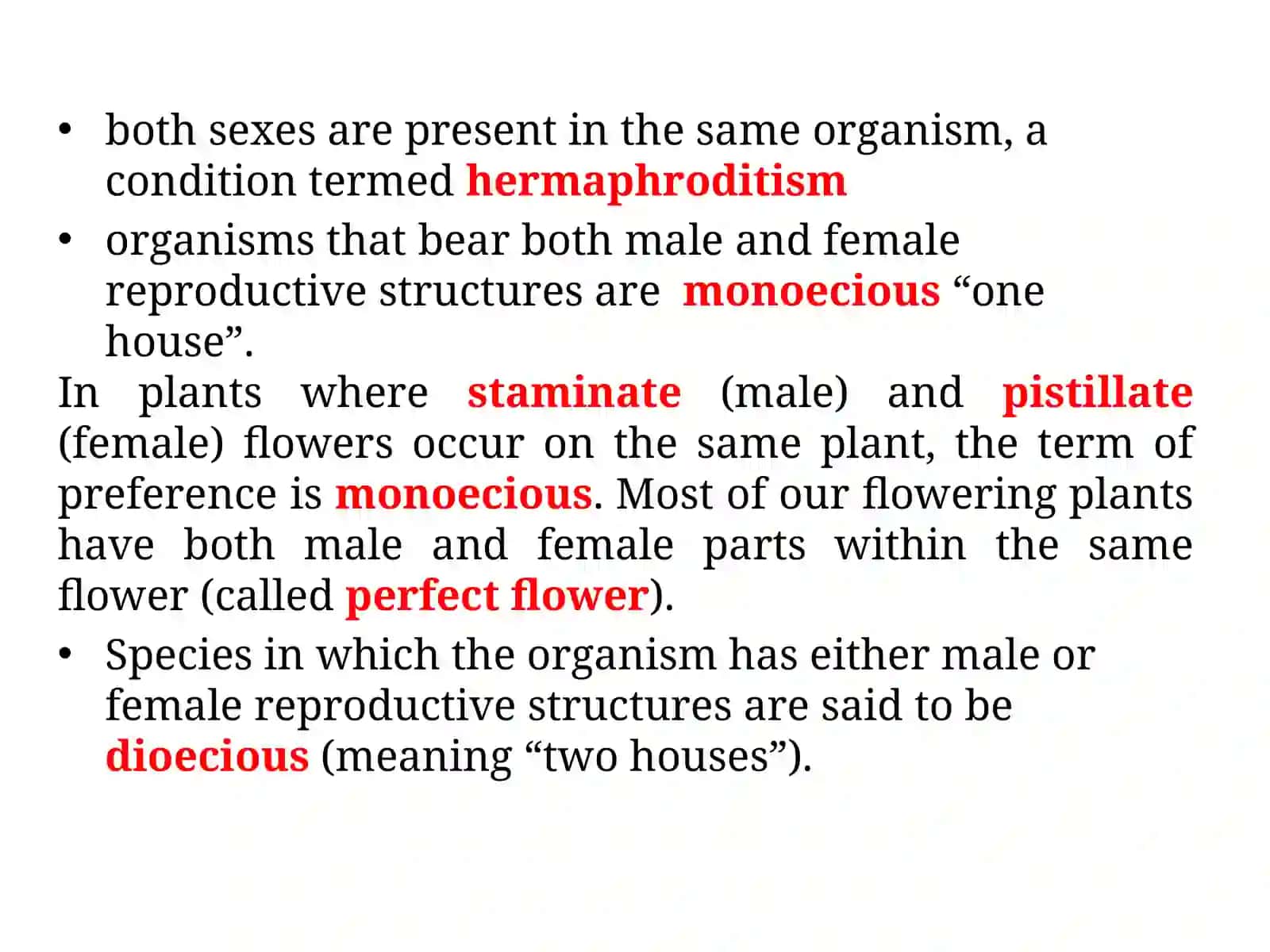 Determination of sex 3