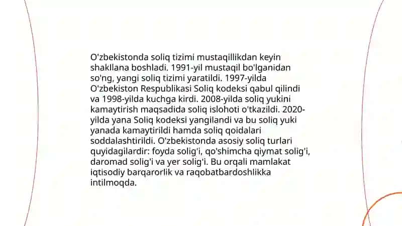 Soliq tizimi va uning xususiyatlari 3