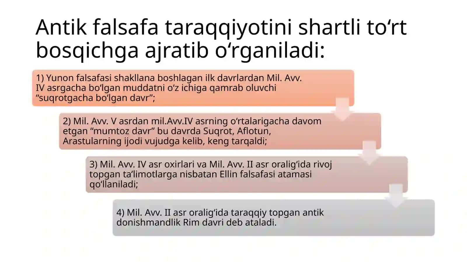 G‘arbfalsafasining ustuvor yo‘nalishlari va ularning fan taraqqiyotidagi ta’siri 3