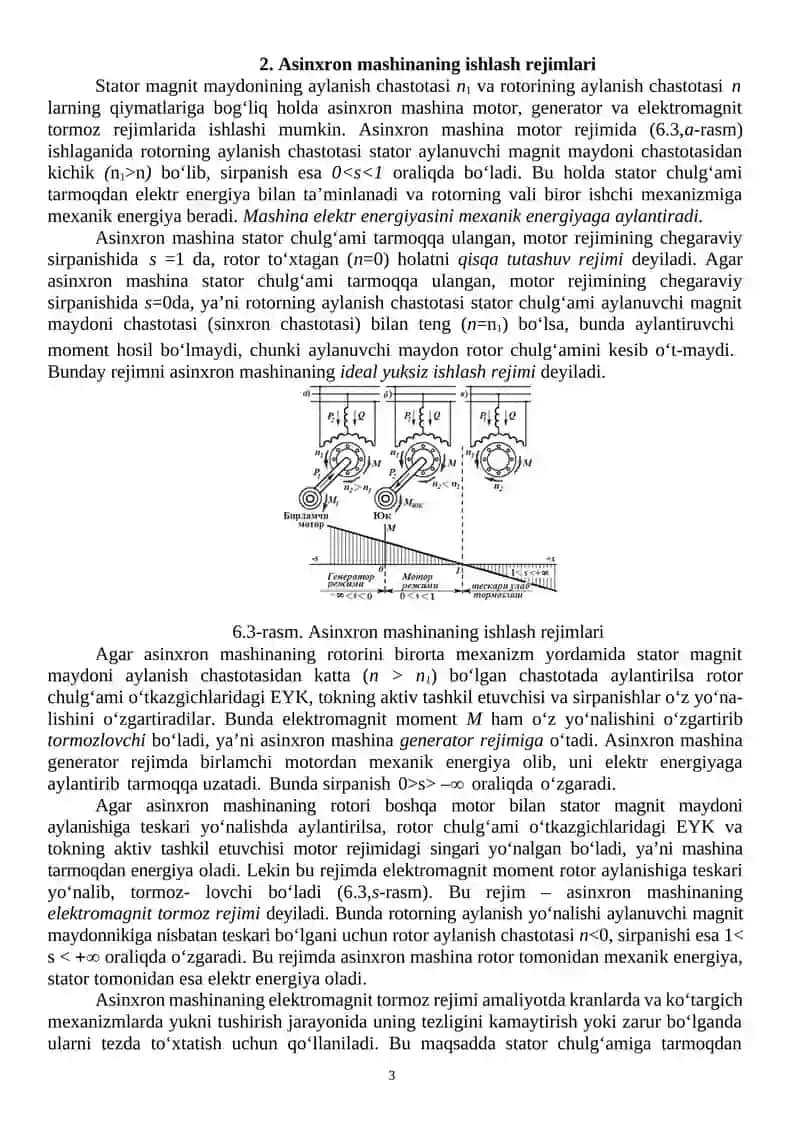 Asinxron chastota o‘zgartkichlar 3