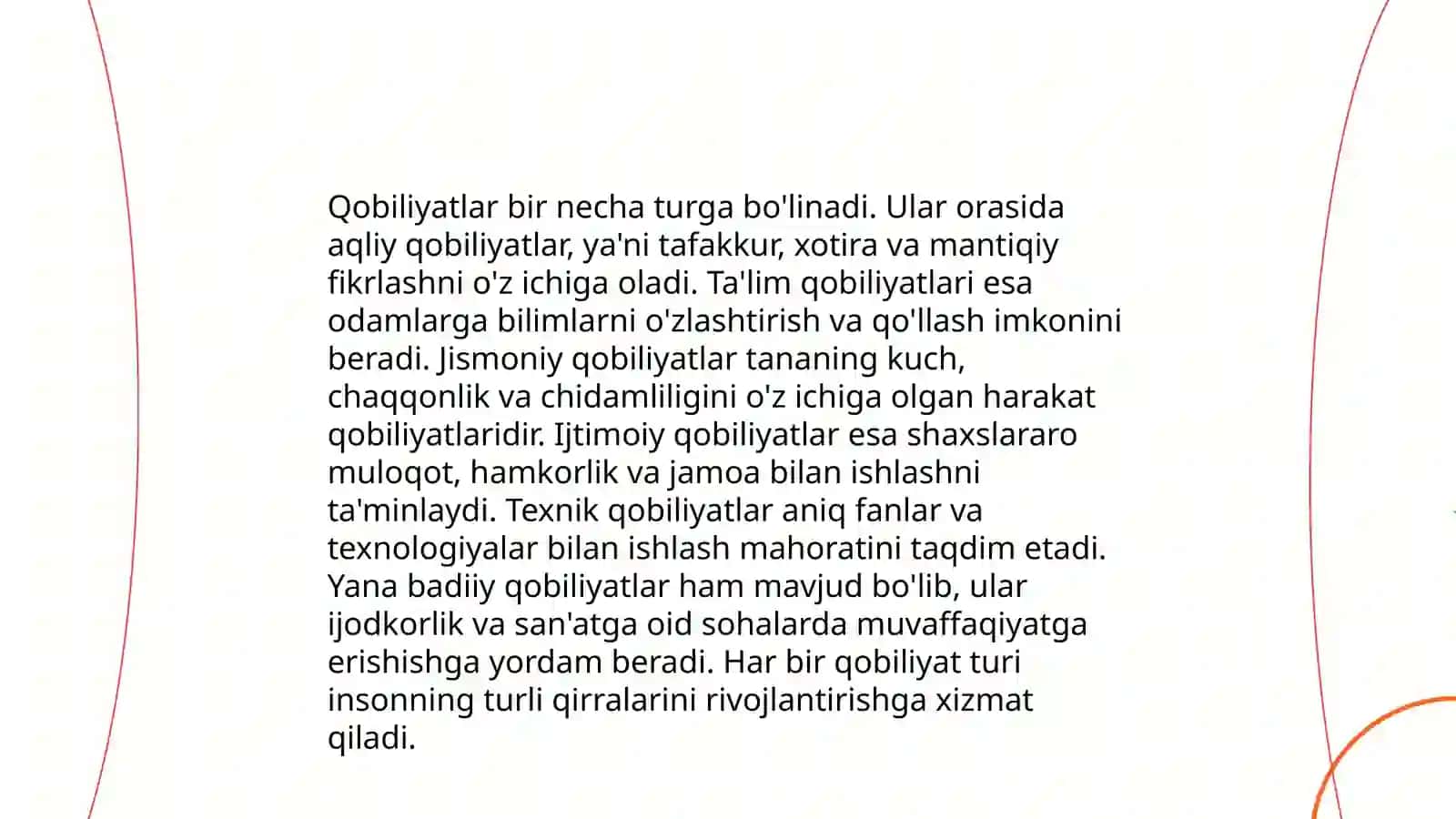 Qobiliyatlar haqida tushuncha 3