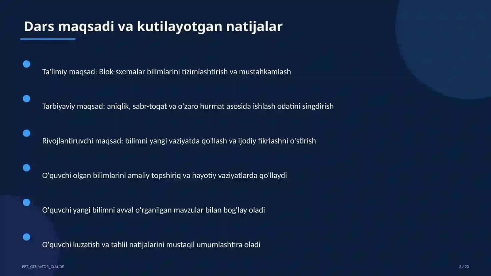 Blok-sxemalar (8-sinf) 3