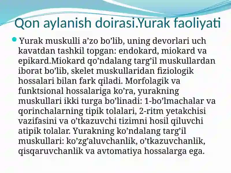 YURAK FIZIOLOGIYASI 3