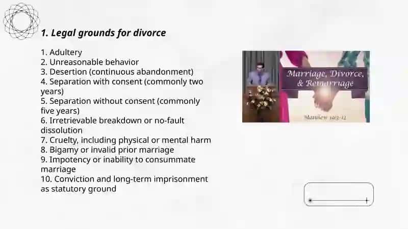 Marriage and Divorce 3