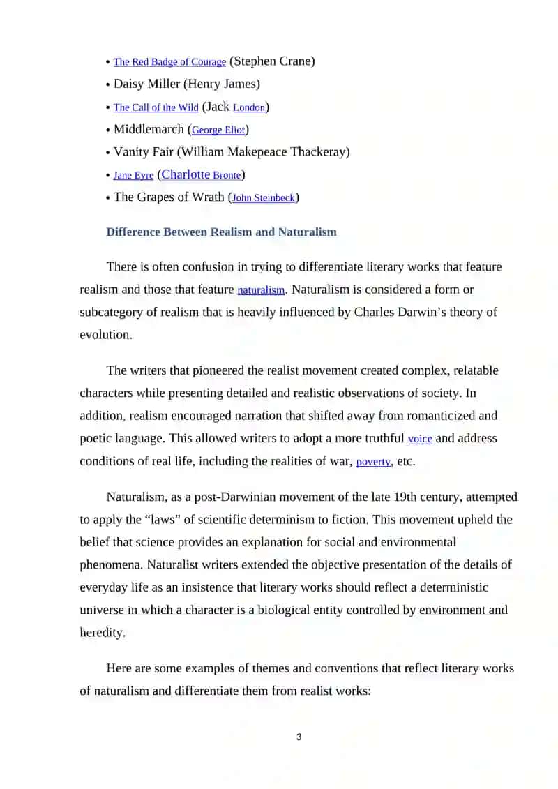 Realism in American Literature 3