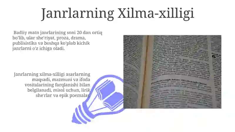 Badiiy Matnning Keng Koʻlamli Muammolari 3