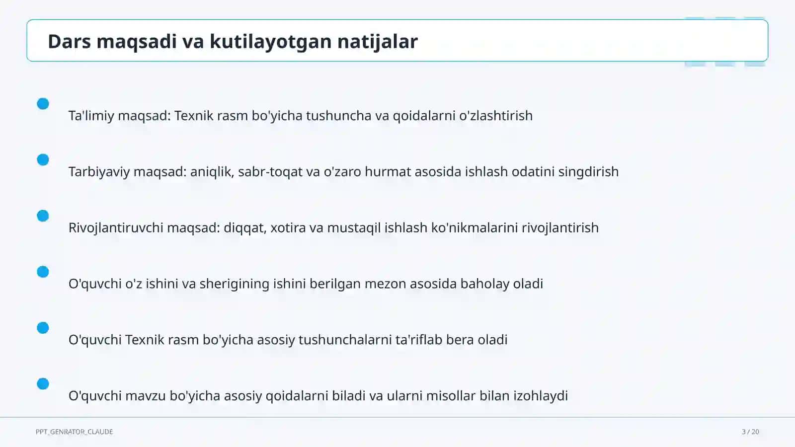 Astronomiya va chizmachilik (8–11) 3