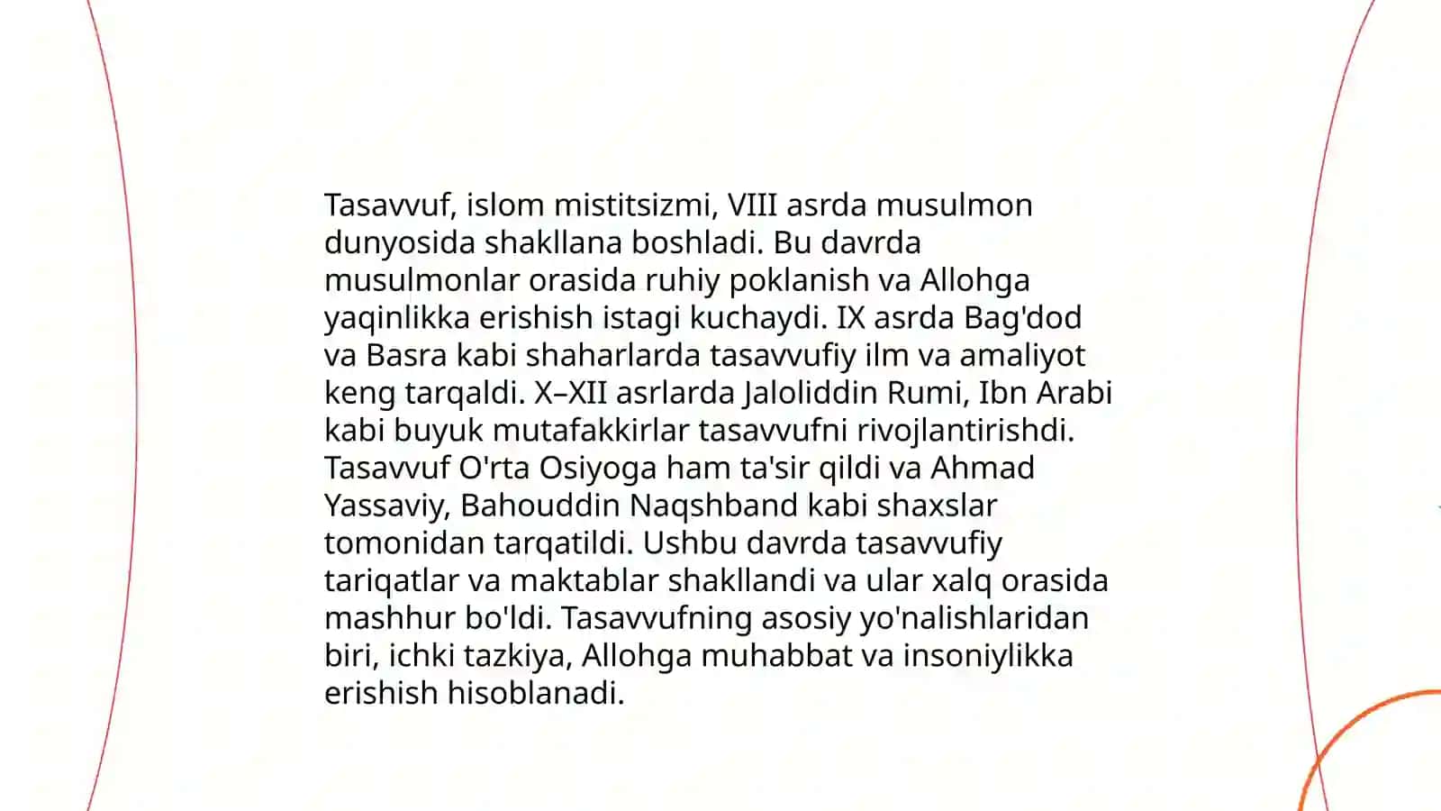 Tasavvuf ta’limotining Sharq madaniyatiga ta’siri 3