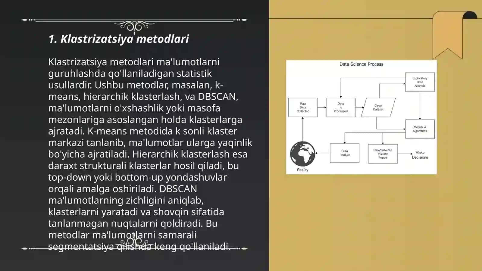 Berilganlarni intellektual tahlil usullari 3