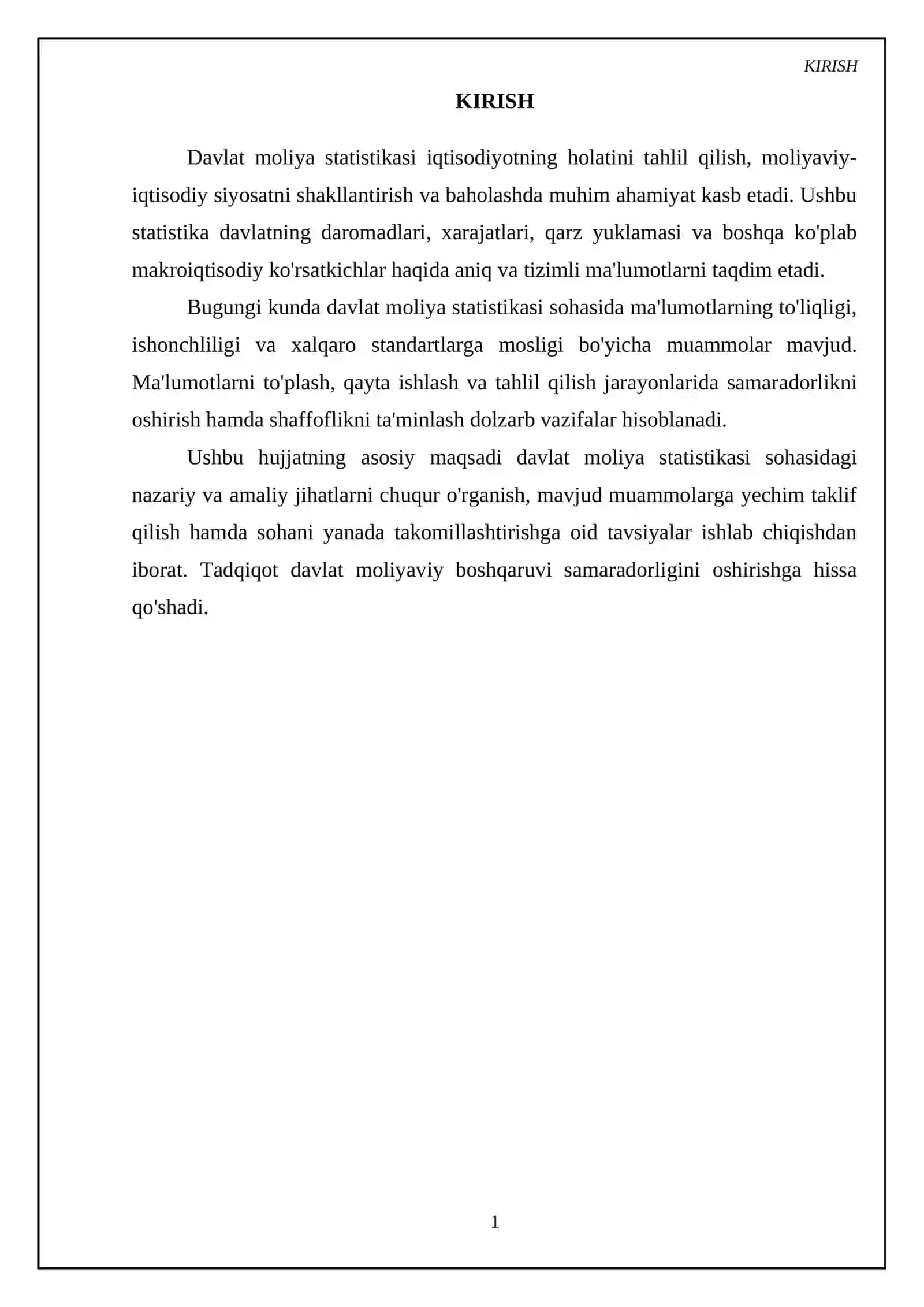 Davlat moliya statistikasi 3