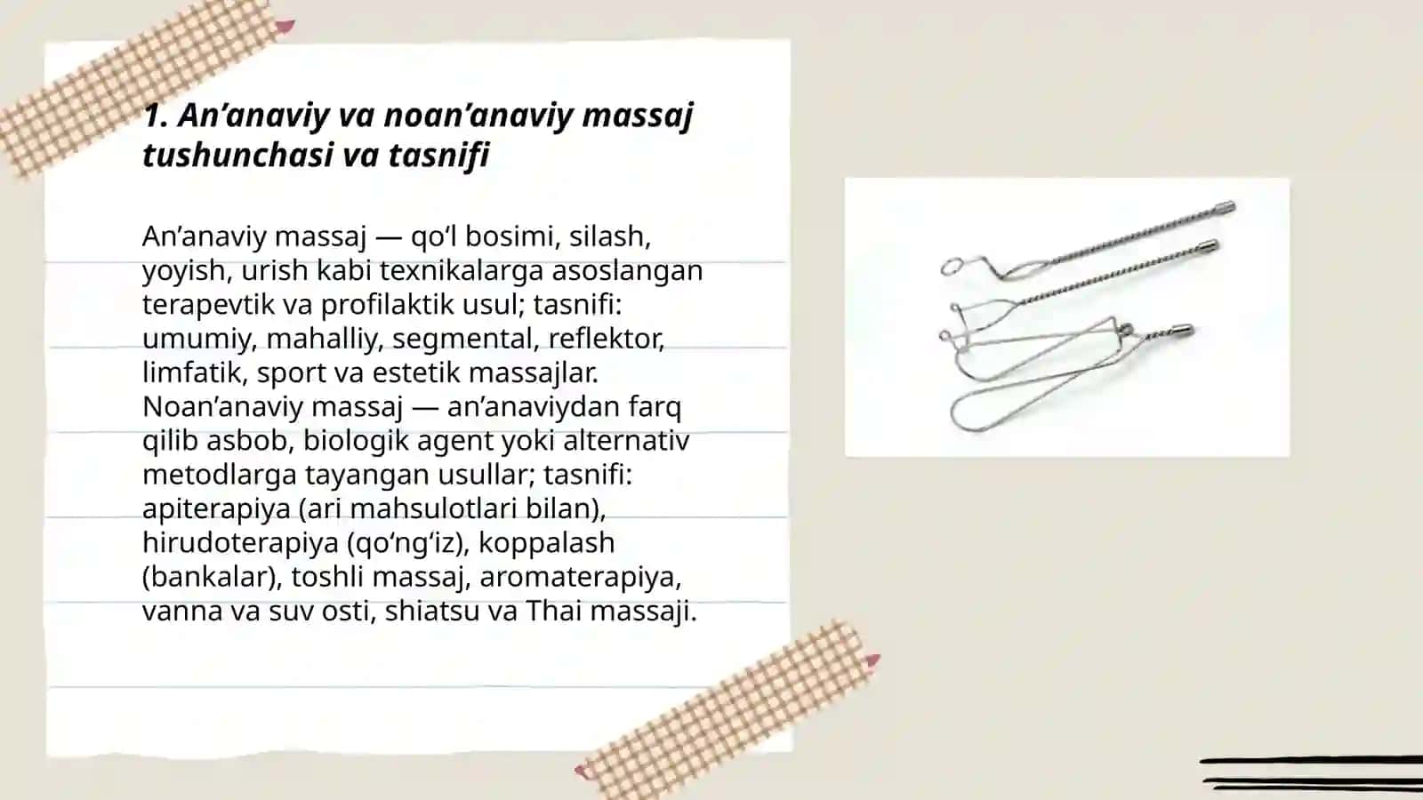 An’anaviy va noan’anaviy massaj turlari va uning ahamiyati 3
