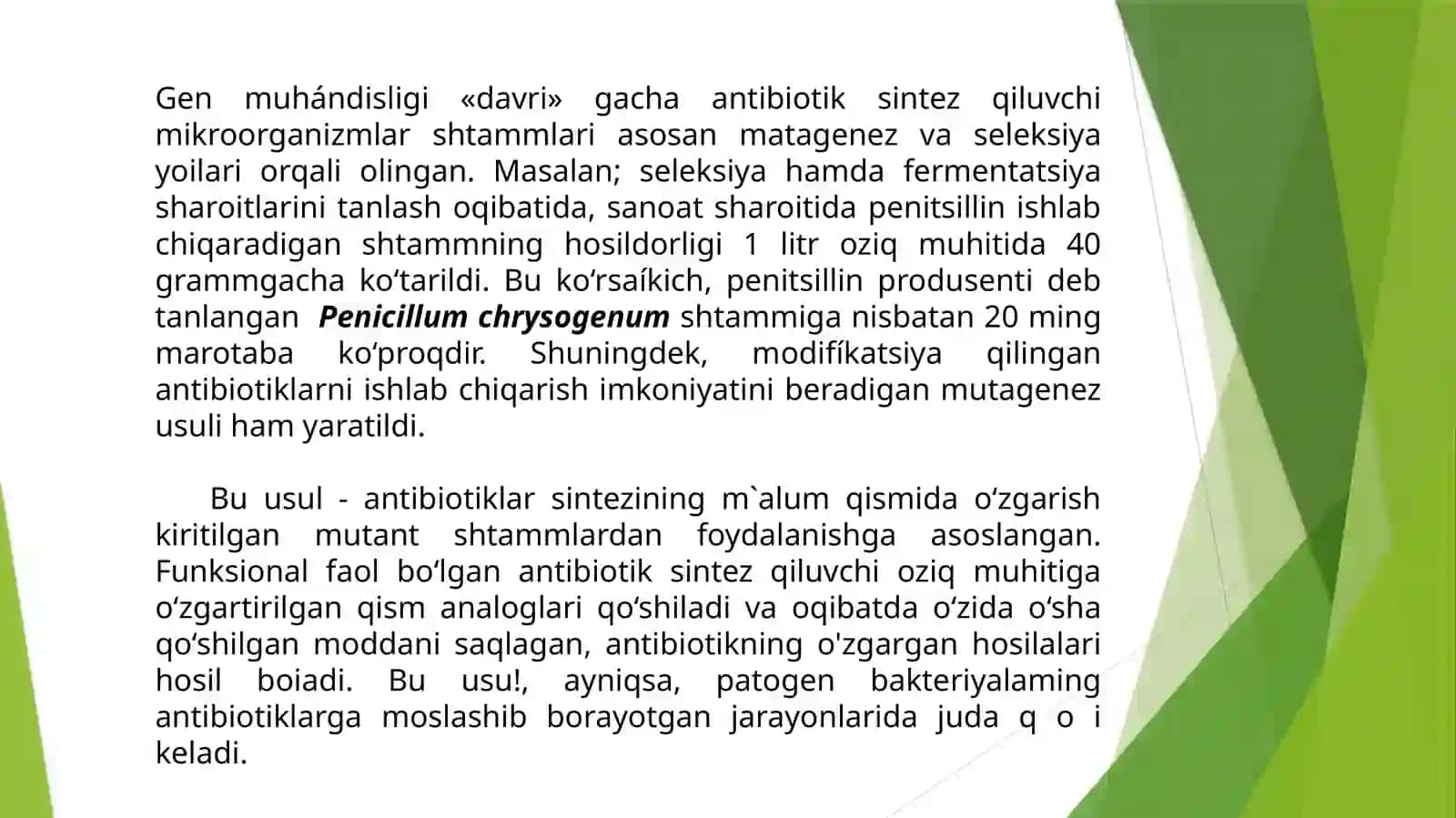 Antibiotiklar haqida tushuncha 3