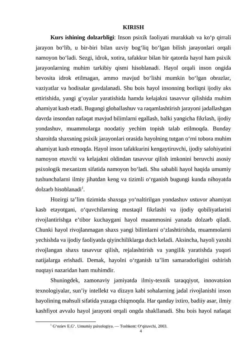 HAYOL HAQIDA UMUMIY TUSHUNCHALAR 3
