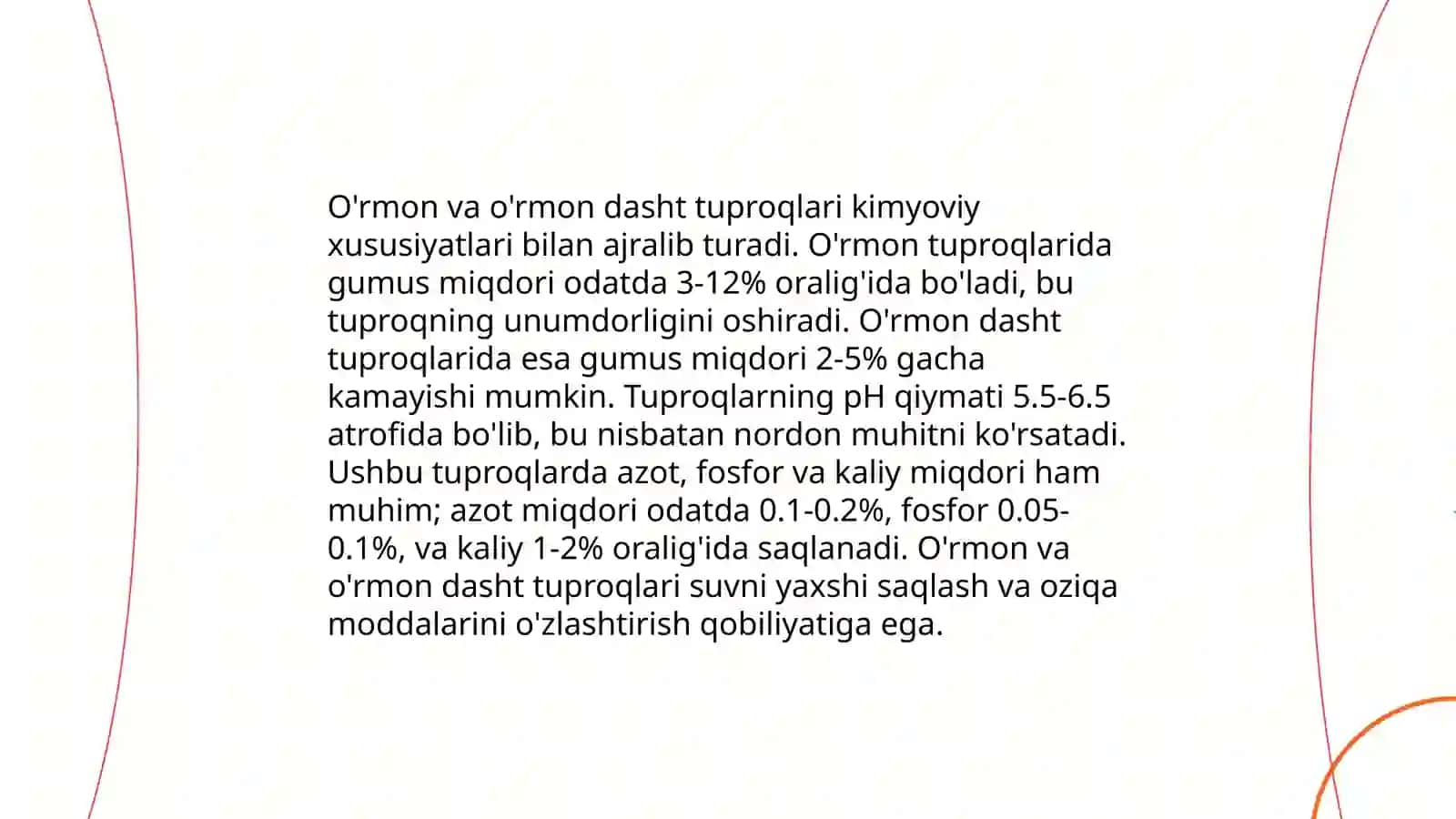 O'rmon va o'rmon dasht tuproqlari 3