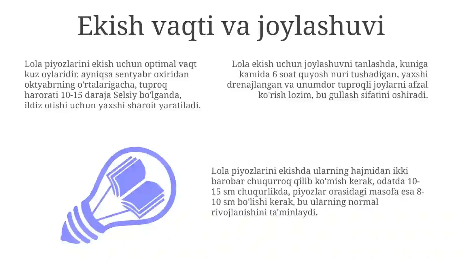 Lola yetishtirish bo'yicha qo'llanma 3