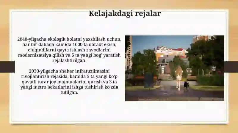 Kelajakdagi rejalar 3