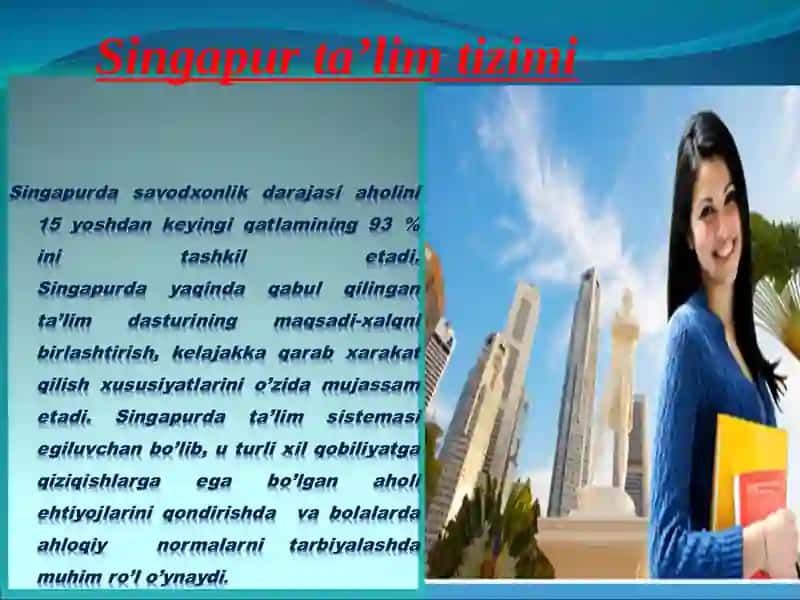 Singapur ta’lim tizimi 3