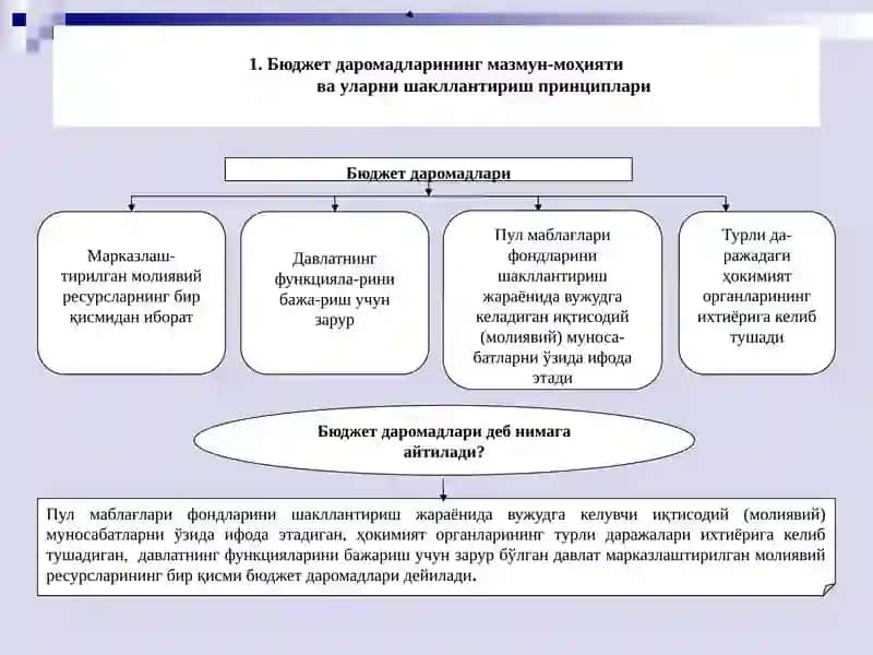 БЮДЖЕТ ДАРОМАДЛАРИ 3