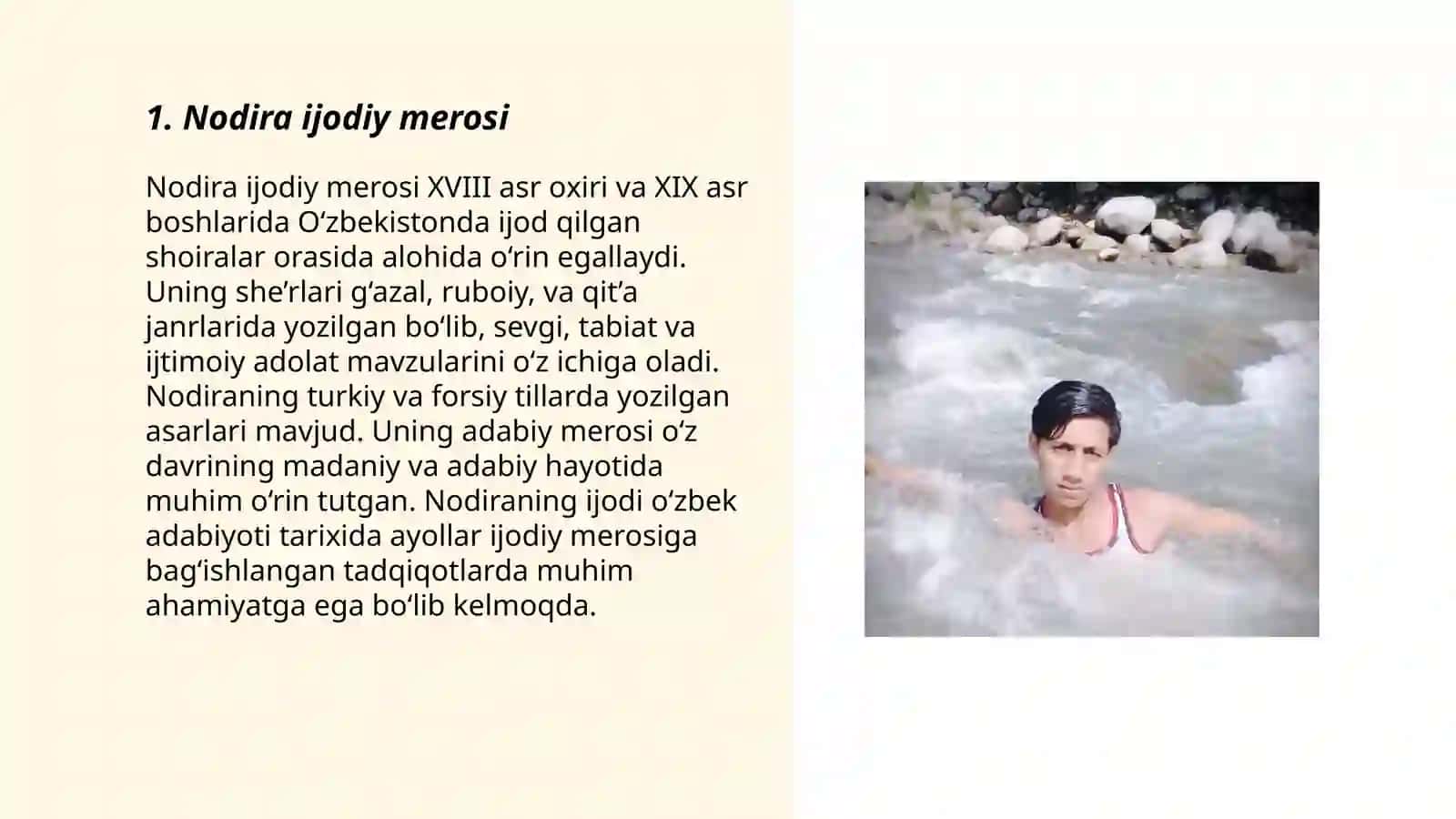 Nodira "Firoqnomasi" 3