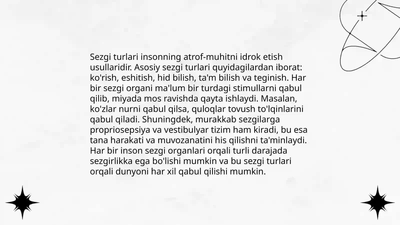 Sezgi turlari va uning qonuniyatlari 3