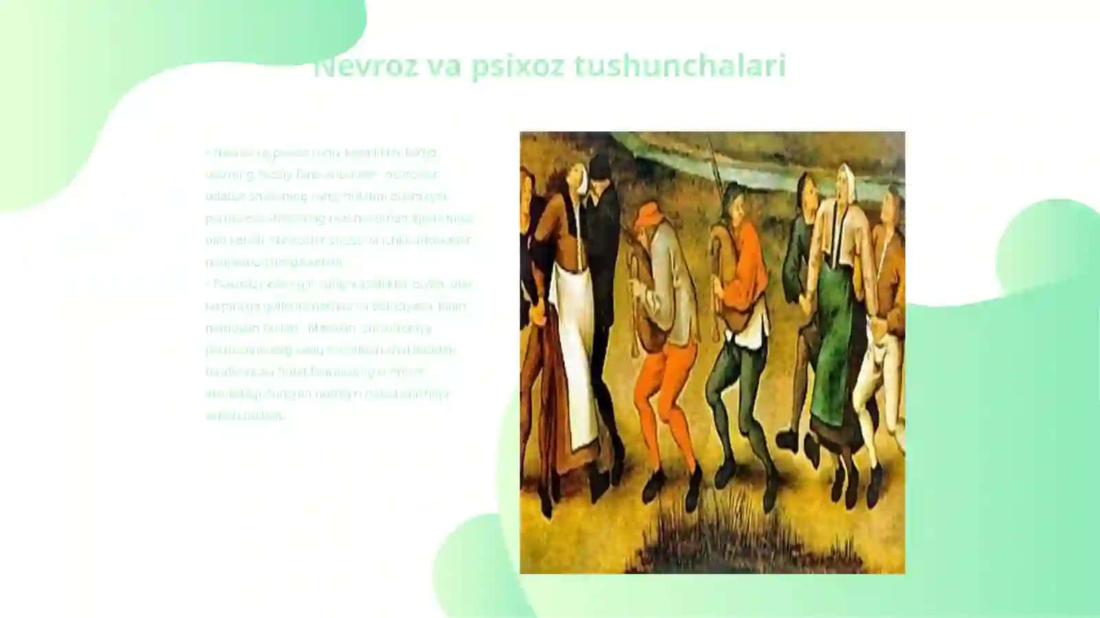 Nevroz va psixoz differerensiyasi 3