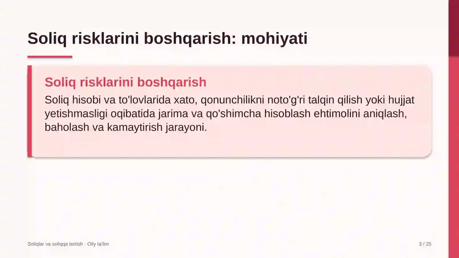 qurilish materiallari sanoatida soliq risklarini boshqarish 9543 3