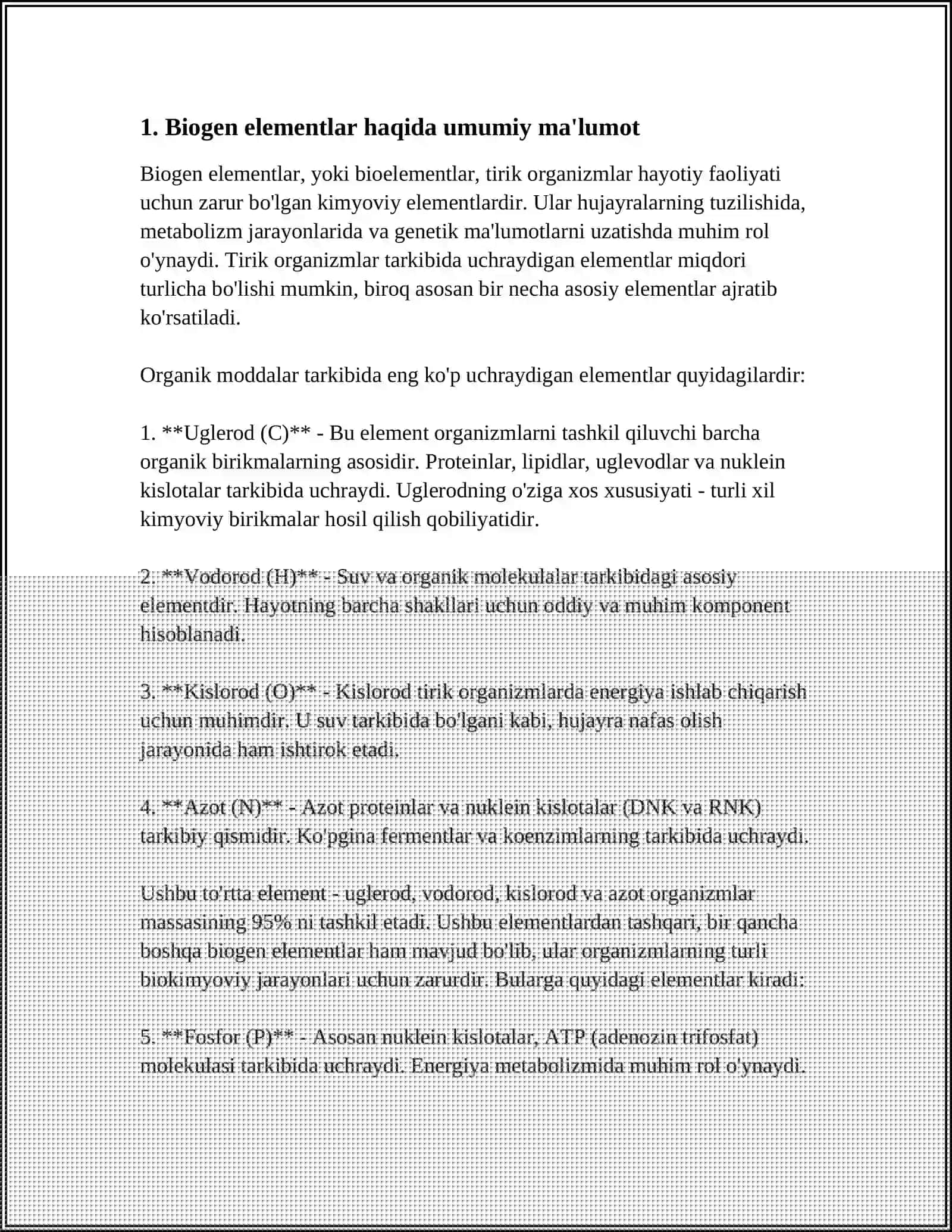 BIOGEN ELEMENTLAR 3