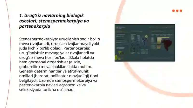 Uzumni urug‘siz navlari tasnifi 3