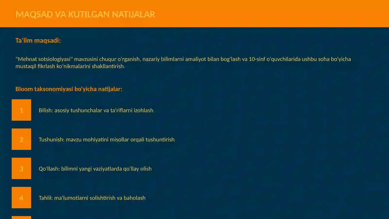 Mehnat sotsiologiyasi 3