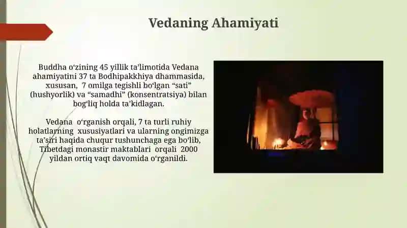 Meditatsiya buddaviylikning mukaddas manbasi 3
