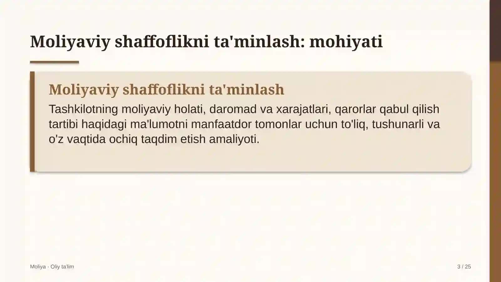 xostellarda moliyaviy shaffoflikni ta'minlash 7346 3